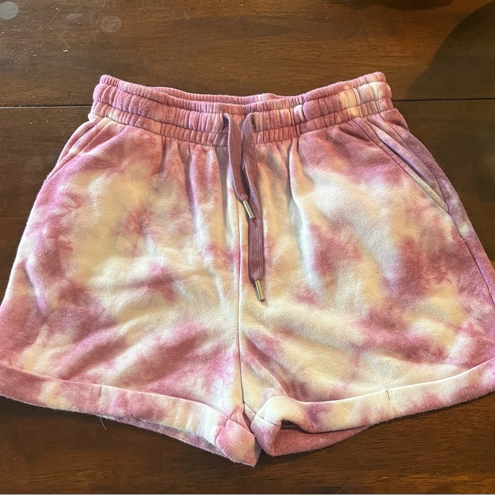 High Waisted Drawstring Shorts